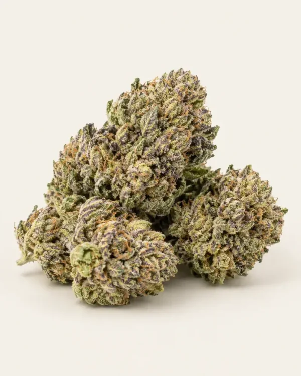 Rainbow Runtz flower (review image)